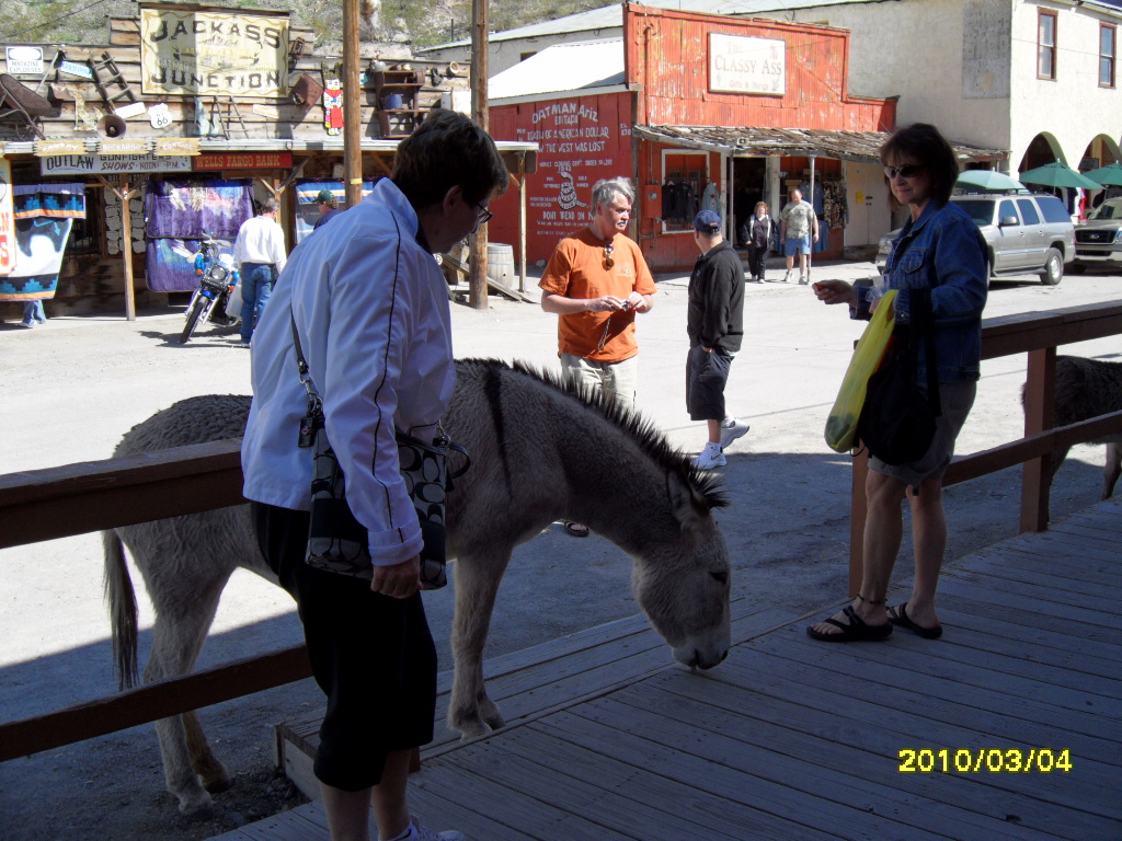 Oatman, Arizona on Route 66